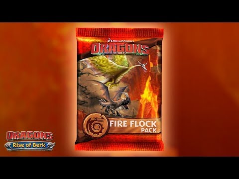 Fire Flock Pack (Pulling All Dragons) | Dragons: Rise of Berk