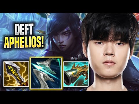 DEFT IS A MONSTER WITH APHELIOS! - DRX Deft Plays Aphelios ADC vs Jinx! | Season 2022