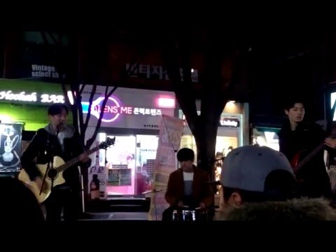 The Rose (Windfall) - 20160308 Street Performance in Hongdae Street - Apology