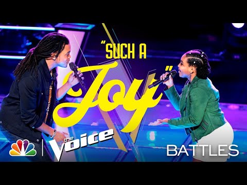 Kelly Calls Kiara Brown vs. Royce Lovett "One of the Most Fun Performances" - The Voice Battles 2019