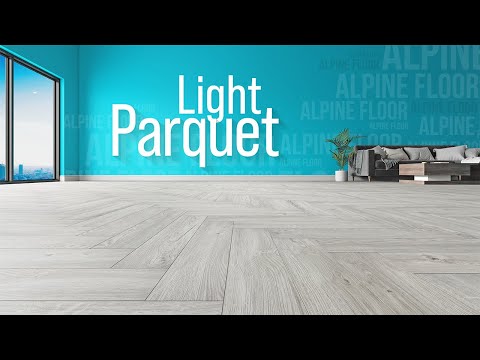 Видео товара Кварцвиниловая плитка Alpine Floor Parquet LVT ECO 16-8 Венге Грей