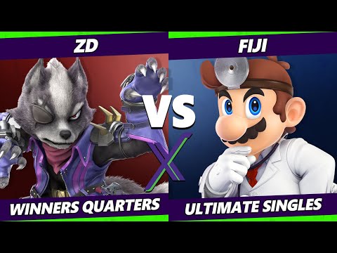 S@X 475 Winners Quarters - ZD (Wolf) Vs. Fiji (Dr. Mario, Pac-Man) Smash Ultimate - SSBU
