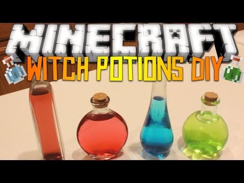 Minecraft Witch's Potions - DIY