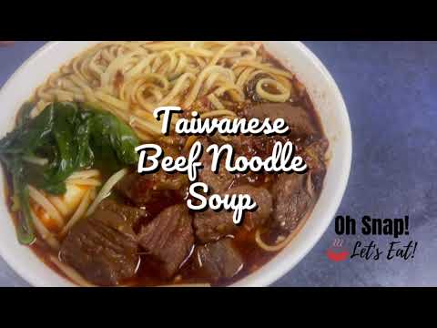 Taiwanese Beef Noodle Soup