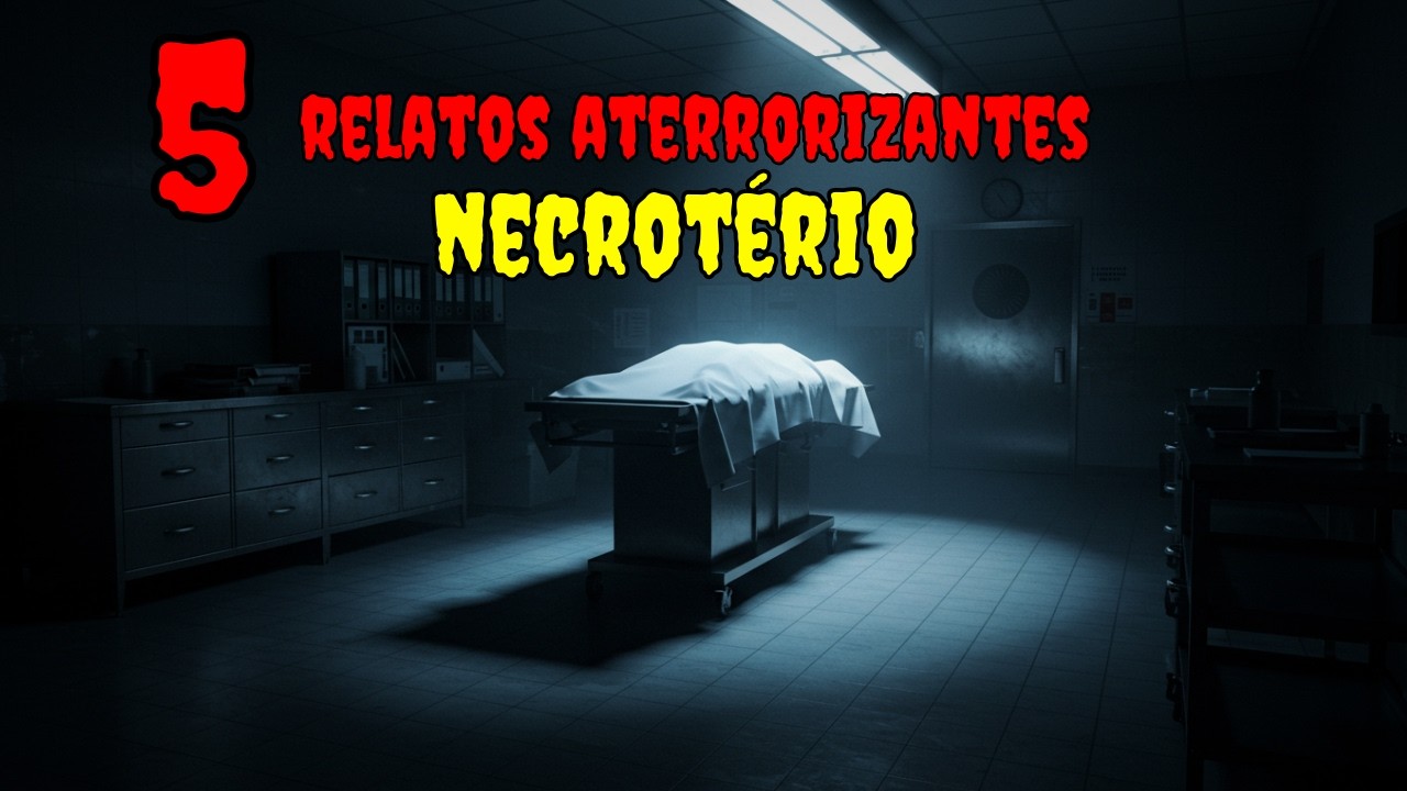35 MINUTOS DE TERROR NO NECROTÉRIO - 5 RELATOS REAIS DE TERROR