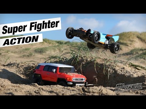 [RC Car] Can't stop bashing - Tamiya Super Fighter Beach Action! [DT-02]