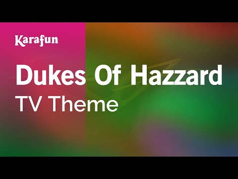 Theme from The Dukes of Hazzard (Good Ol' Boys) - Waylon Jennings | Karaoke Version | KaraFun