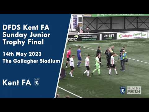 DFDS Kent Sunday Junior Trophy Final, The Warren AFC  vs AFC Wilgar, 14 May 23