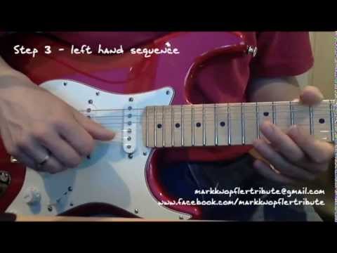 (tutorial) Learn to play the "Sultans of Swing" end solo riff in 10 minutes