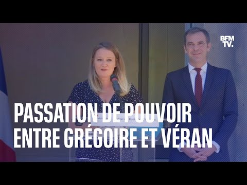 Remaniement: la passation de pouvoir entre Olivia Grégoire et Olivier Véran en intégralité