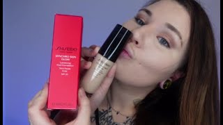 Shiseido Synchro Skin Glow Foundation II Ich teste Foundation #1