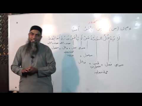 Lecture 64 - Quran Arabic As Easy as Urdu By Aamir Sohail