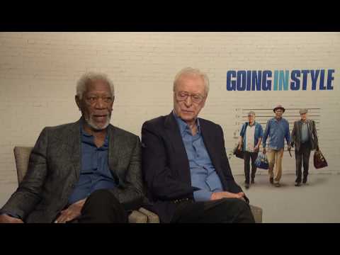 Going in Style—Morgan Freeman and Michael Caine Interview