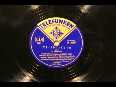 Erna Sack sings 'Ciribiribin'  by Pestarozza
