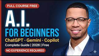 AI For Beginners 2026 | Free Course | ChatGPT, Gemini, Copilot & Claude Explained