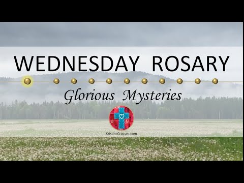 Wednesday Rosary • Glorious Mysteries of the Rosary ❤️ August 30, 2023 VIRTUAL ROSARY - MEDITATION