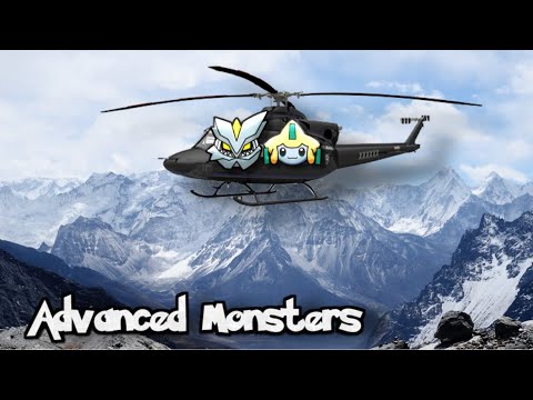 Kyurem and jirachi crash the helicopter