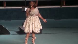 Kierra KiKi Sheard At Bishop Morton Tribute. &quot;Indescribable&quot;