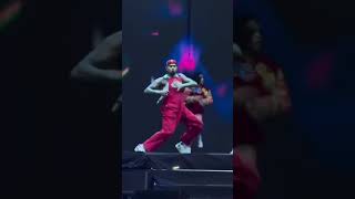 Chris Brown performing New Flame at #breezybowl #breezy #concert #singer
