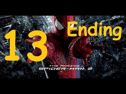 The Amazing Spider-Man 2 Walkthrough Part 13 and Ending [1080p] HD no commentary