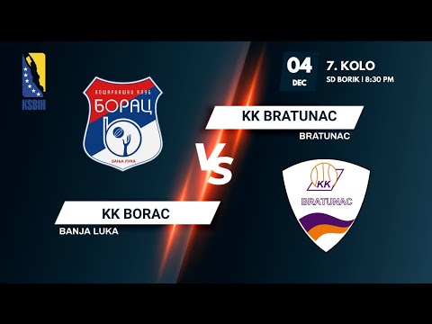 KK Borac vs KK Bratunac TRB - 7.kolo - KSBIH - 2021/2022