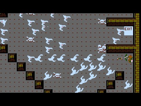 Gauntlet (NES) Playthrough longplay retro video game