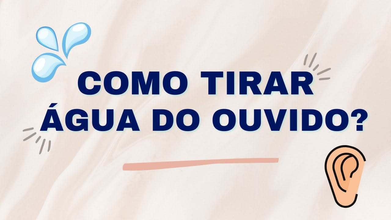 Dr. Felippe Felix - "Como tirar água do ouvido?"