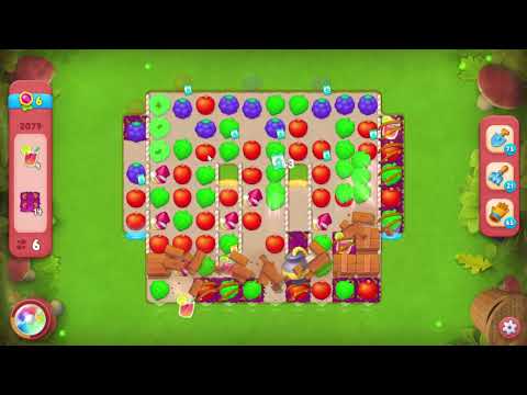 Gardenscapes 2079 Hard Level - 11 moves - NO BooSTERS
