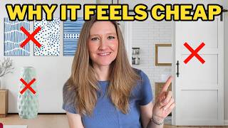 These 20 Home Decor Mistakes Make Your Home Look Cheap (and how to fix them!)