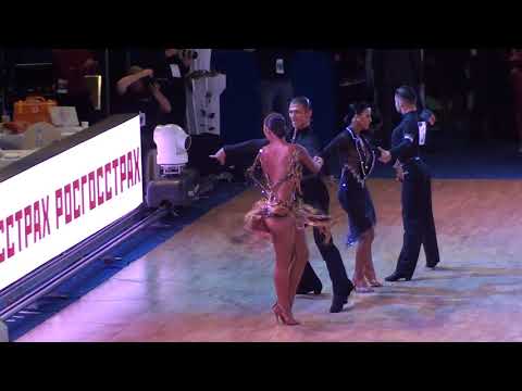 Vladislav Artiushkov - Sofia Vershinina, RUS Samba WDSF Grand Slam Latin ROC - 2017