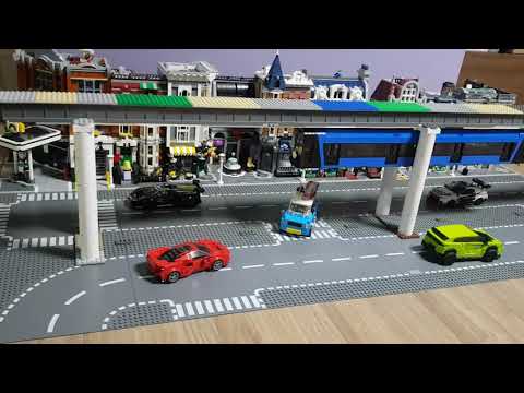 LEGO Suspended monorail (Urban flyer)