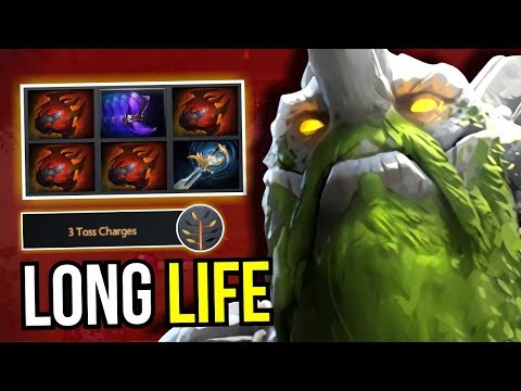 LONG LIFE - Tiny 4x Heart of Tarrasque 7780 HP by SingSing 7.09 Dota 2 | Upside Down 59