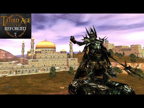 LAST REFUGE OF THE BLACK NUMENORIANS (Siege Battle) - Third Age: Total War (Reforged)