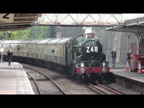 Two GWR Castles on the Devon Banks! 09/05/14