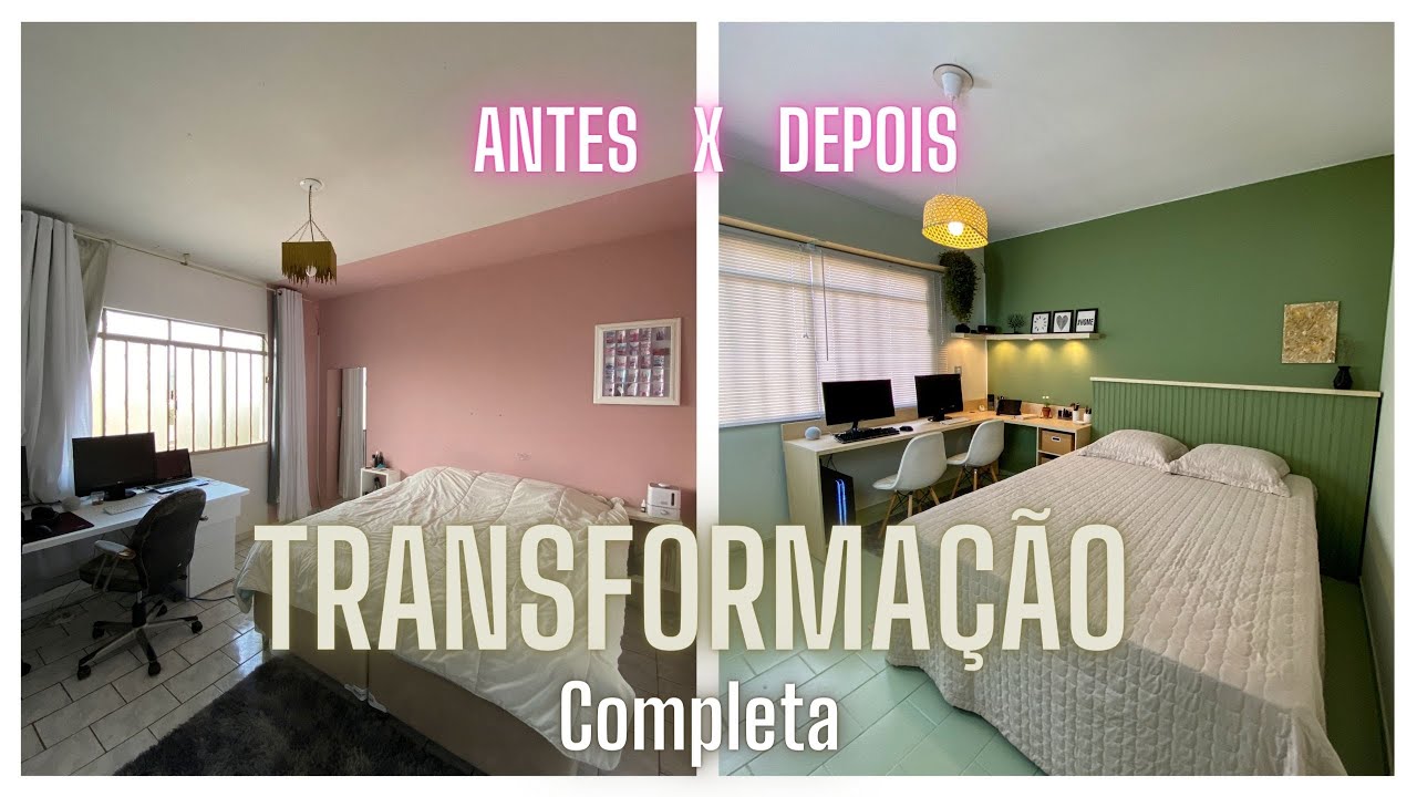 TRANSFORMAÇÃO COMPLETA NO QUARTO DE CASAL - Eduardo Wizard