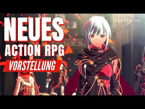 NEUES ACTION RPG SCARLET NEXUS / Scarlet Nexus Review / Scarlet Nexus Deutsch German