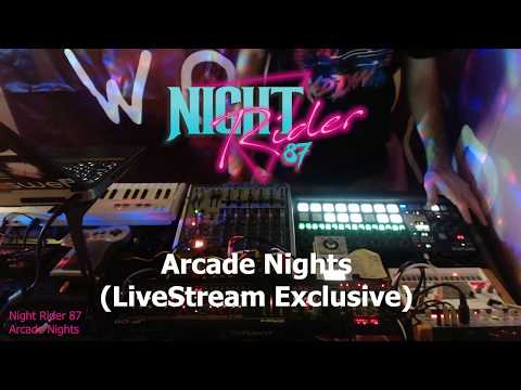Night Rider 87 - Arcade Nights - Synth vs Covid 2020 Livestream