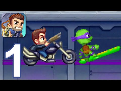 Jetpack Joyride - Gameplay Walkthrough Part 1 - Tutorial (iOS, Android) - YouTube