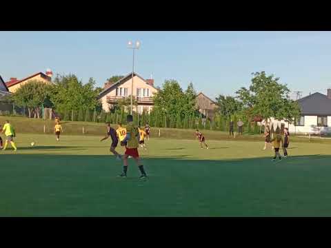 Biało-Czerwoni Kaszyce - Santos Piwoda - sparing urywek meczu pierwszej połowy 28.07.2023