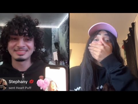 gio and lily recreating their first live 4/8/24 ☺️