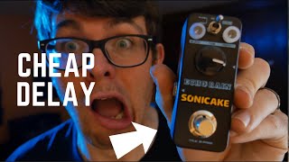 Video thumbnail for THIS is an EPIC Delay Pedal for $23! SONICAKE ECHO RAIN Review/Demo by Brothers in Metal