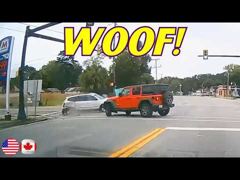 NEW Car Crash Compilation | USA & Canada - Oct 23, 2025