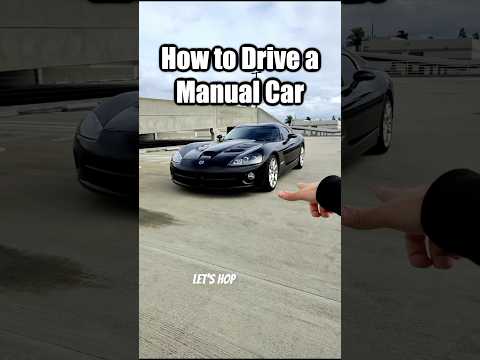 How to drive a manual car for beginners in 8 steps! [2025 Version] #manual #manualcar #stickshift