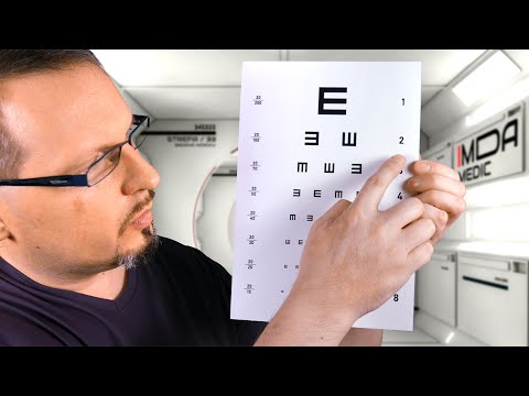 ASMR PL | Badanie wzroku w agencji IMDA (roleplay, ciche mówienie)