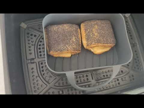 Smagstest - Tebirkes fra Mette Munk lavet i airfryer.