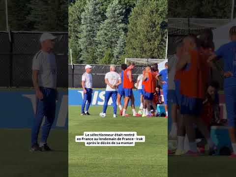 ❤️ Didier Deschamps est retour avec les Bleus #FIFAWorldCupOnYT #CoupeduMonde