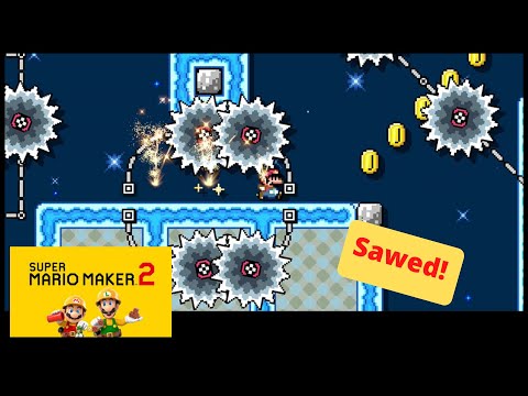 Super Mario Maker 2 - Grinder X Speed Run