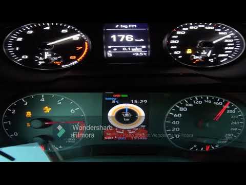 Yaris GR (261hp) vs Audi S1 (231hp) 0-200,0-100