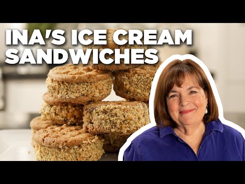 Ina Garten's Ice Cream Sandwiches | Barefoot Contessa | Food Network