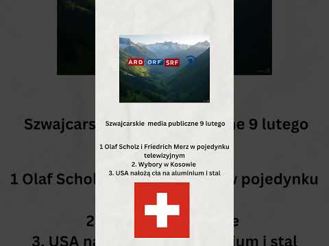 Szwajcarskie media publiczne 9 lutego